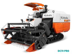 Máy gặt đập Kubota DC70 Pro